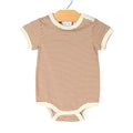 Toffee Striped Bodysuit