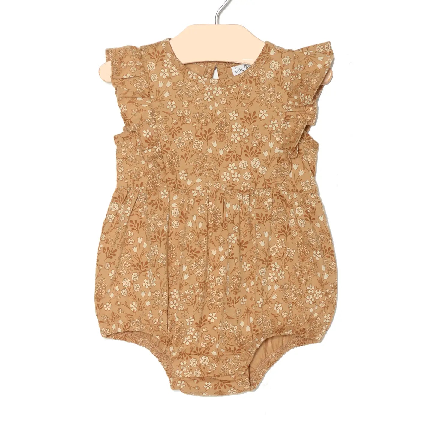 Golden Garden Flutter Romper