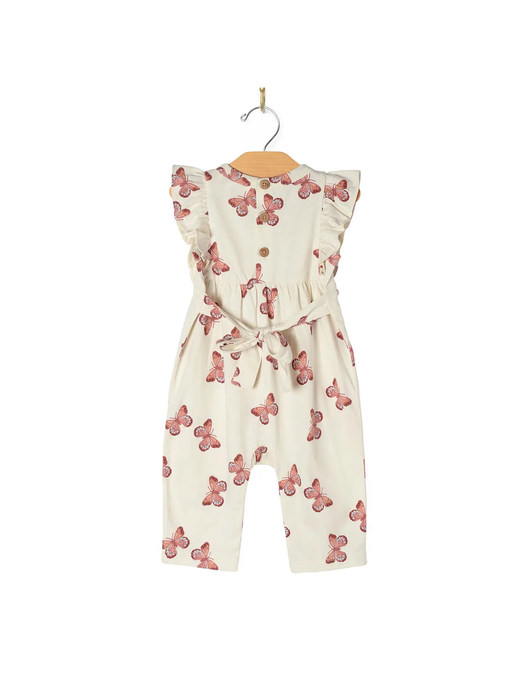 Butterfly Long Flutter Romper