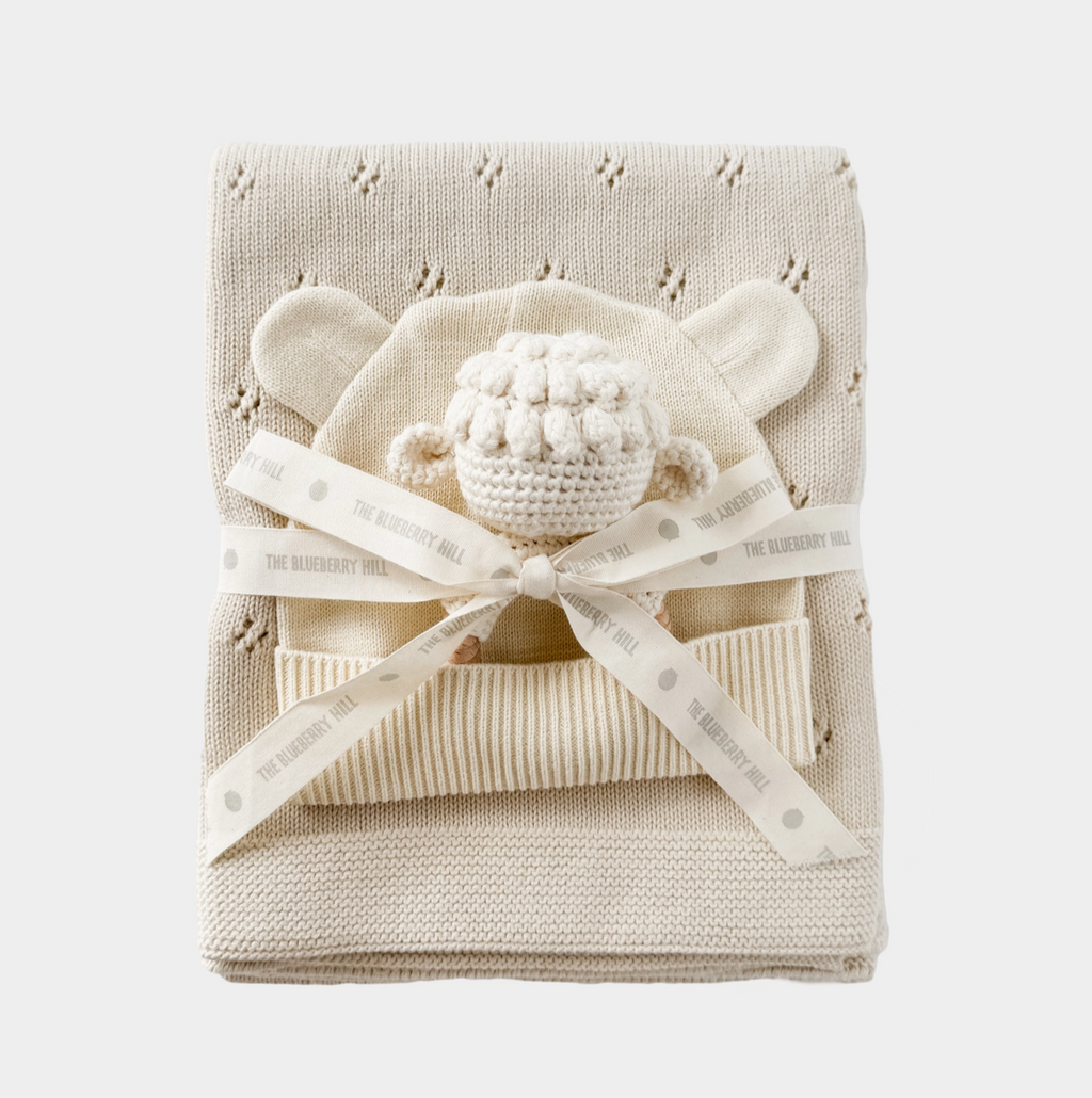 Lamb Baby Gift Set