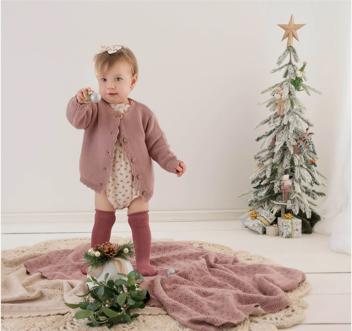 Sophia Scallop Sweater