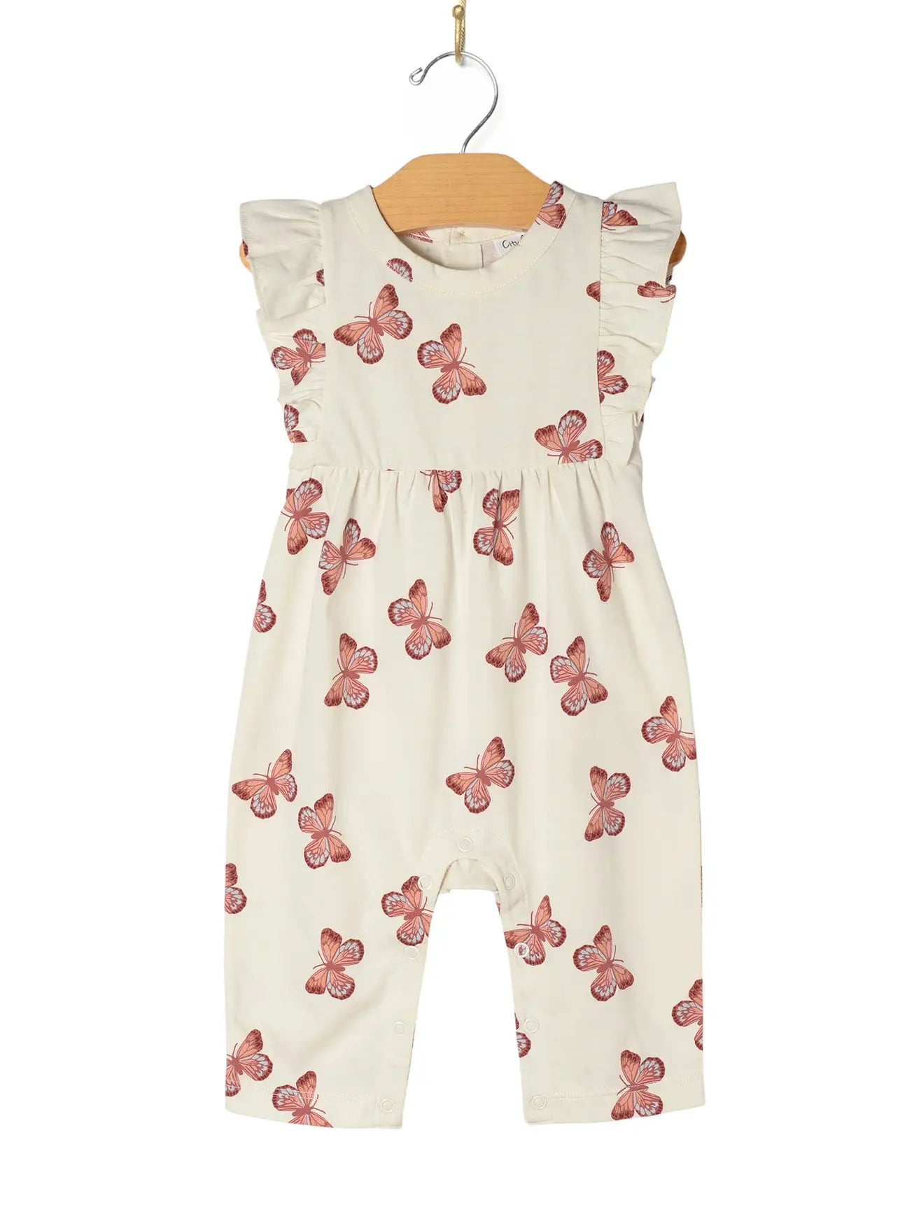 Butterfly Long Flutter Romper