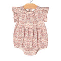 Flower Bouquet Flutter Romper
