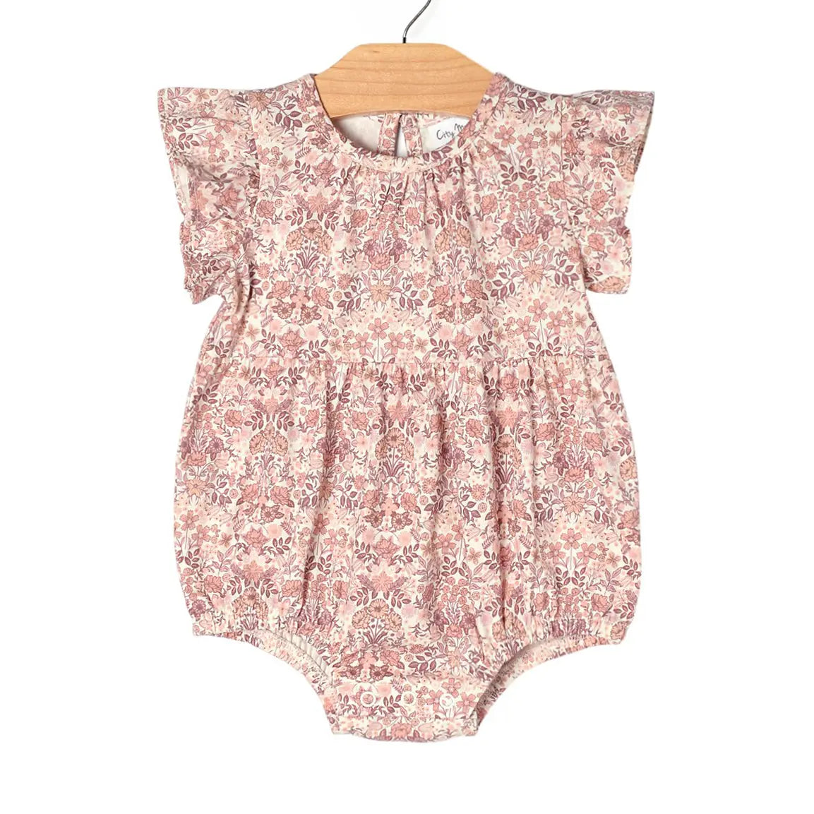Flower Bouquet Flutter Romper
